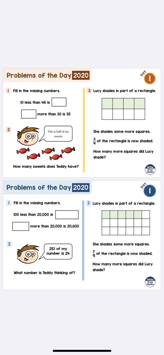 The answers are starting to come in from today’s Maths problems posted on Google Classroom. Who else wants to have a go? Remember to tweet your answers to @barrheadmaths