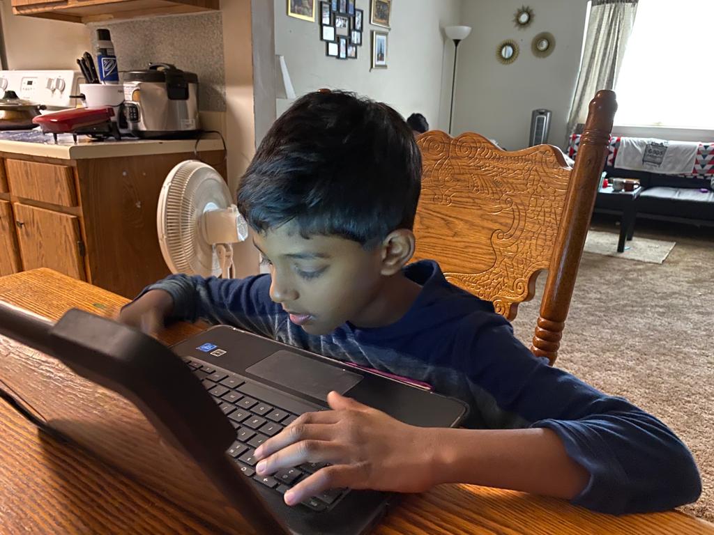 Flo1Schools's tweet photo. The Dosapati Family has been hard at work with their eLearning! #Florence1Strong #WeAreStillLearning https://t.co/o7f5bBkIGc