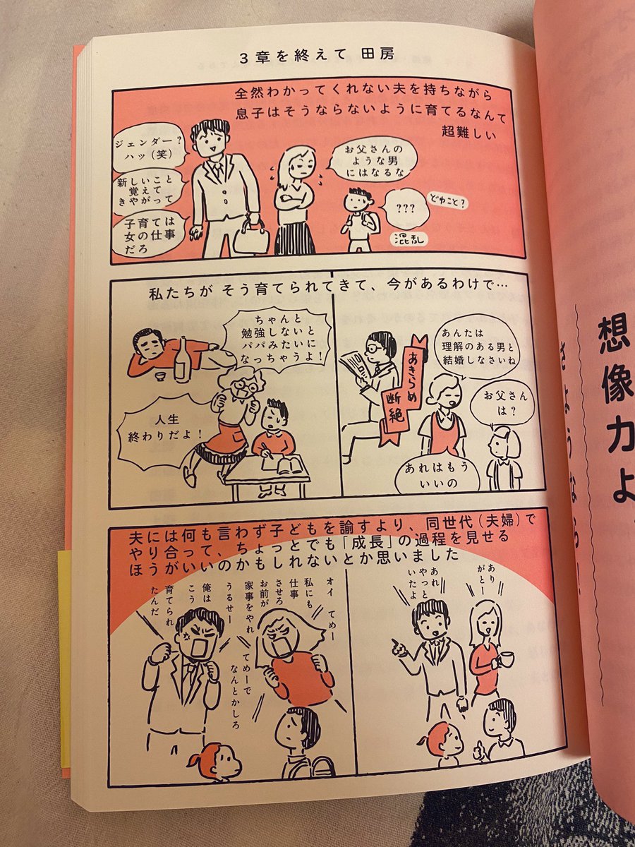 今この本読んでて、夫との関係を諦めて結婚生活を送るとツケは全部子どもに回ってくる、って話になるほどって思ったの。

で、それって国に対しても同じだなって。この国を諦めきった親が子供に「この国ダメだからあなたは海外に行きなさい」なんつって育てるのは違う。バチギレしてるとこ見せないと。 