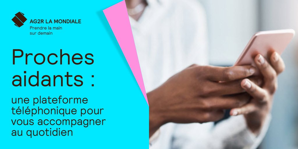 AG2RLAMONDIALE's tweet photo. Vous êtes #aidant d'un proche malade, handicapé ou dépendant ? Avec le #confinement de nouvelles questions se posent. Appelez 📞 gratuitement le 09 80 80 90 31 et bénéficiez des conseils de coachs 💟👉https://t.co/igoVY8ZJnu @CercleVS @BoostReseau | #PrendreLaMainSurDemain https://t.co/NeRhL6HwbX