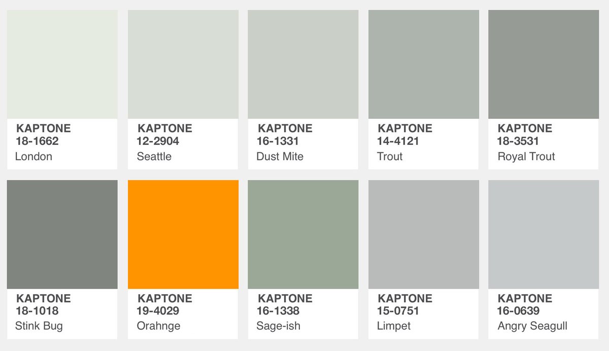 kaplanthompson's tweet photo. Our remote team of designers has busy been collaborating on an exciting new project. Introducing... KAPTONE color palettes! We’re rolling out with three collections—Maine Woods, Modernista, and GG—with plenty more in the works. 

What do you think? Do you have a favorite? https://t.co/boauvz7BUE
