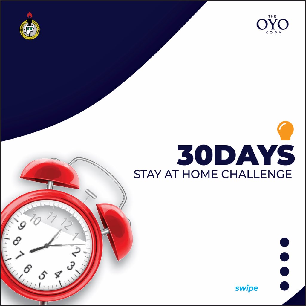 OyoCorper's tweet photo. Happy new month!!!!
Gentle Men, corps members.
As we all know the lock down may be on for a very long time. We have come up with a chart to help your stay at home a little easy . We care!!!!
#staysafe #stayathome #washyourhandsregulary #avoidtouchingyourface
#BeResponsible https://t.co/ViWKFpfFeO