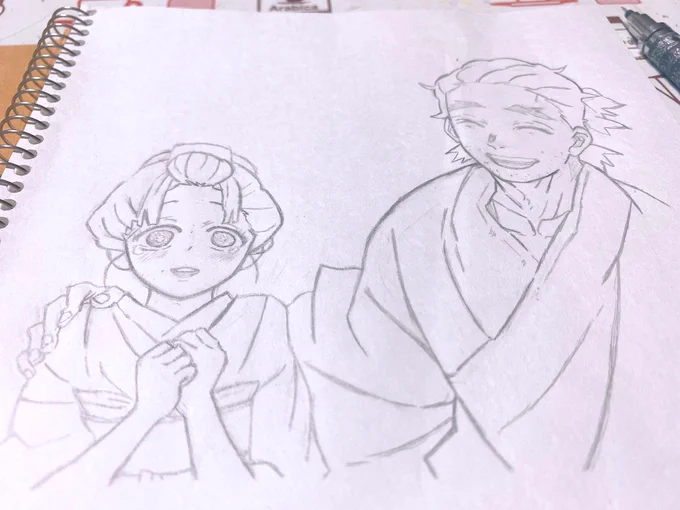 今日の進歩
本当に描くの遅いな、、、 