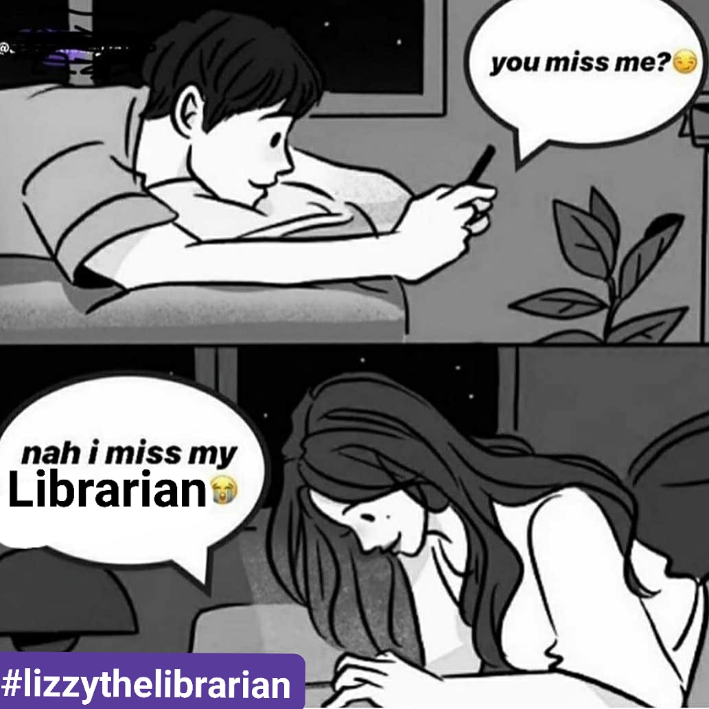 aes_dville's tweet photo. Up making library memes. I miss my students. They liked my library memes. @Lizzythegreat05 #lizzythelibrarian @DISD_Libraries #2020DISDLIBS https://t.co/TMCjDx1Q8b