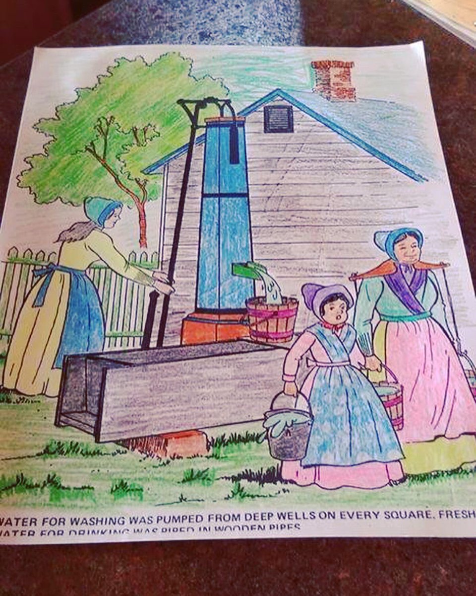 OldEconomyVil's tweet photo. We have some more completed coloring pages! Check out our website for all of our coloring pages and share your works of art with us! 

Coloring page done by veralincheck 🖍 #LearnInPlacePA #LearnInPlace

https://t.co/ewZd90sDtm https://t.co/7pgGjSraLR