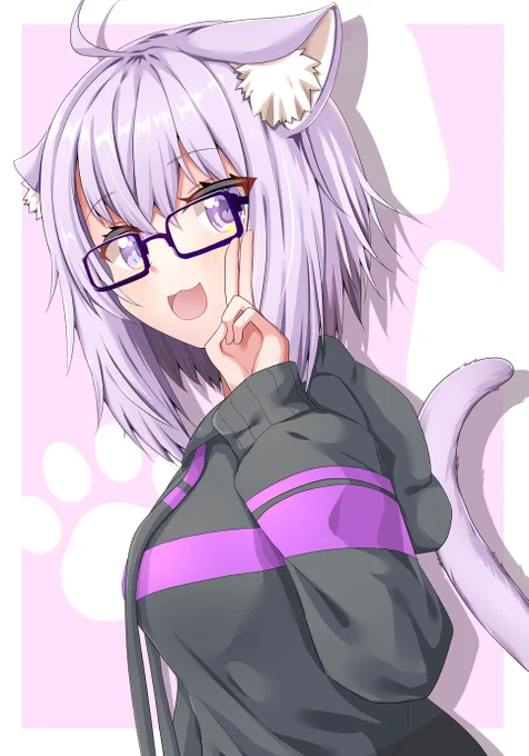 おかゆんにまたメガネかけてもらったよ!! !
#猫又おかゆ #絵かゆ 