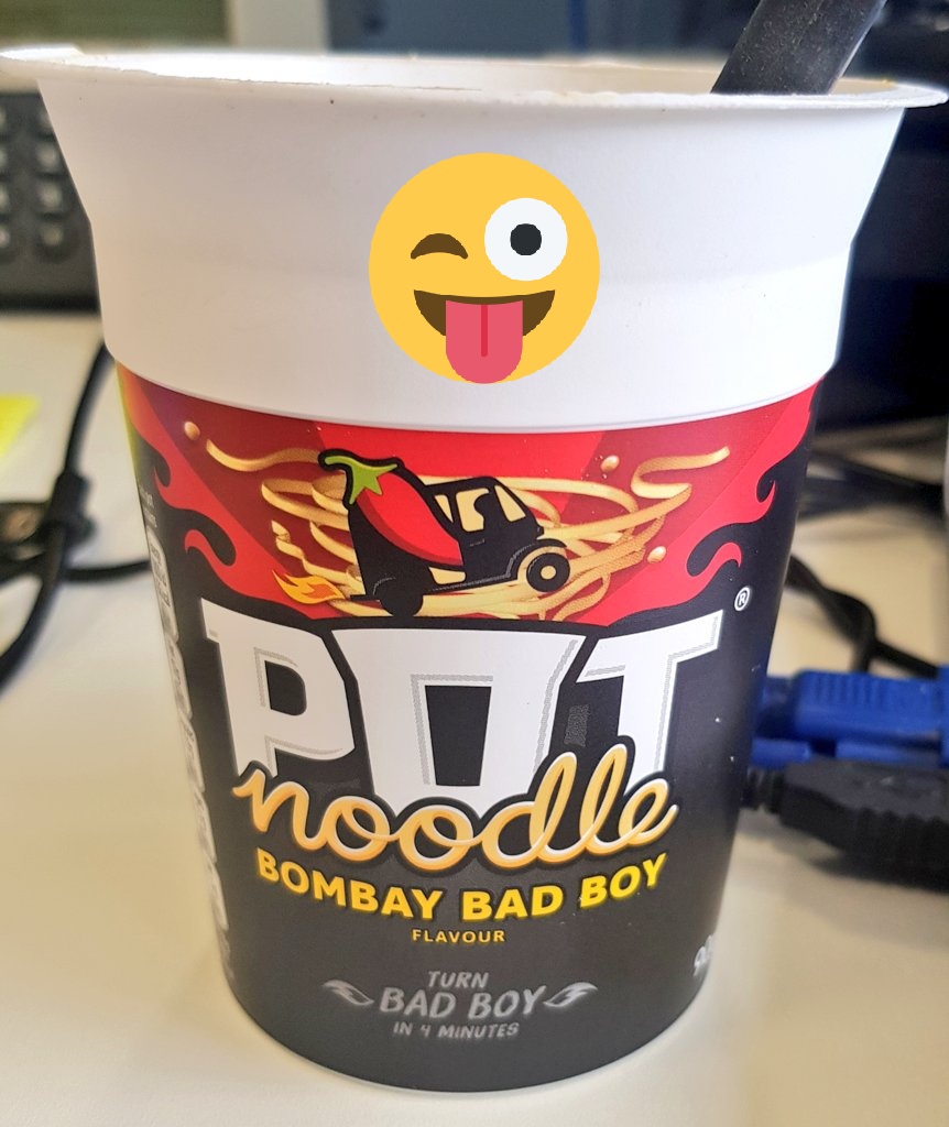 Val_BB's tweet image. Enjoying this #bombaybadboy for lunch today ... @PotNoodle
