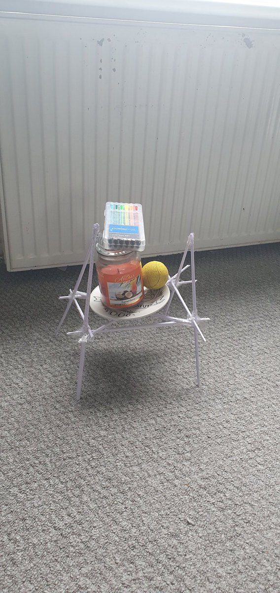 Emma9983's tweet image. @StMarksPrimary1 Alannahs bridge was made from paper, she was impressed with how much it could hold.  #STEM