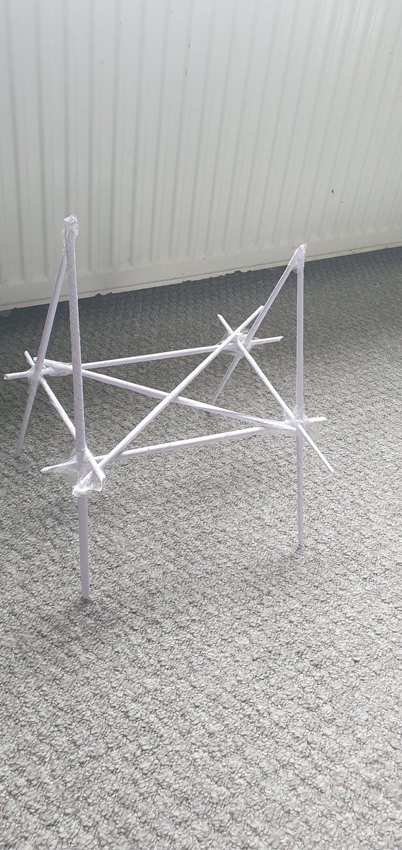 Emma9983's tweet image. @StMarksPrimary1 Alannahs bridge was made from paper, she was impressed with how much it could hold.  #STEM