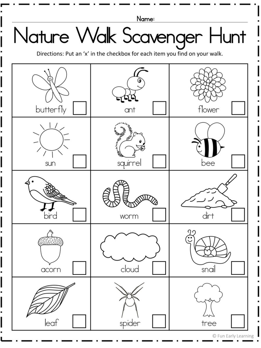 The sun is out, what a Wonderful Wednesday!☀️ Its a perfect day for a an outdoor scavenger hunt!🔍🍃 Remember to be safe and practise social distancing🙋🏻‍♀️