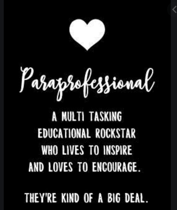 CISDTransition's tweet photo. #CISDLovesOurParas https://t.co/hMMrXLe4kk