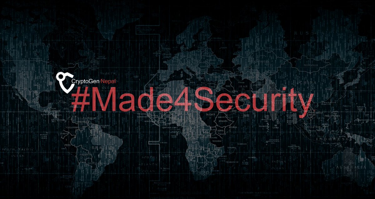 Don't be fooled into thinking your Organization is secure.

Learn about the defense architecture inspired by a military strategy.

Link:
blog.cryptogennepal.com/2020/04/01/red…

#CryptoGenNepal
#Made4Security #WFH #COVID19
#ProjectSayCure
#CyberSecurity