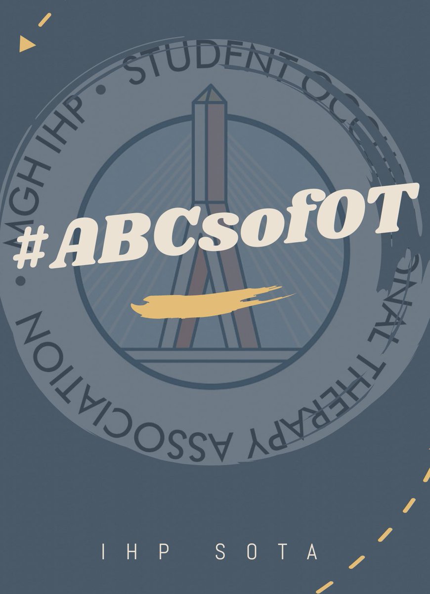 Happy OT Month to all of you out there! We hope you’re all finding occupational balance during this uncertain time. 
We have exciting news! We’re doing the #ABCsofOT - check out Instagram.com/ihp_sota to stay updated w/ this @mghihpot @mghihp @MGHIHP_ppotd