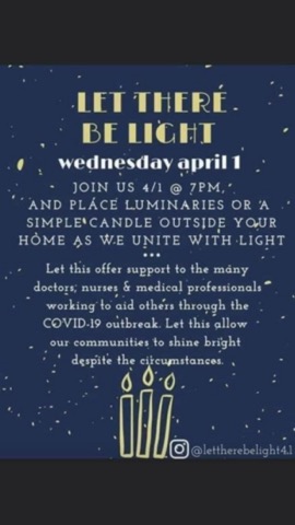 A small way to show thanks for those on the front lines...🏥 #AloneTogether