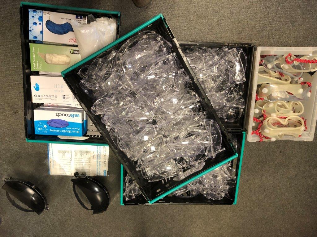 Today we were delighted to donate our Science Department’s Goggles, Gloves and Masks to help support our incredibly brave NHS colleagues #GogglesfortheNHS #NHS #BetterTogether