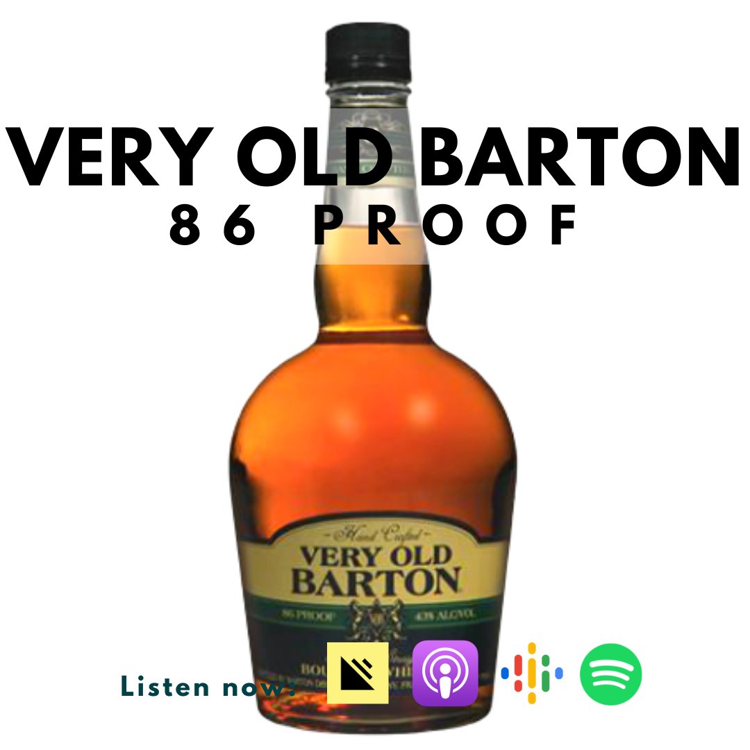 FilmWhiskey's tweet photo. Reviews coming this evening for this bottom-shelf whisky. What do you all think about Very Old Barton 86??
--⠀
#whiskey #bourbon #veryoldbarton #VOB #whiskeyreview #bourbonreview #moviepodcast #whiskeypodcast https://t.co/7Mm8xGWwox