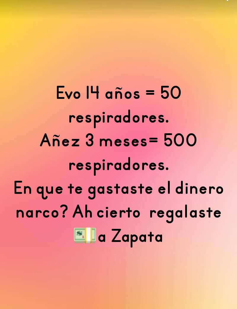 RossellYeri's tweet photo. @lara_yemaya @evoespueblo https://t.co/QWOm8R6t5C