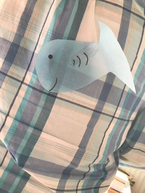 In France, 1st April is Poisson d'avril (April Fish). P1d have been celebrating by trying to stick fish on people's (and animals') backs. It's been a lot of fun!