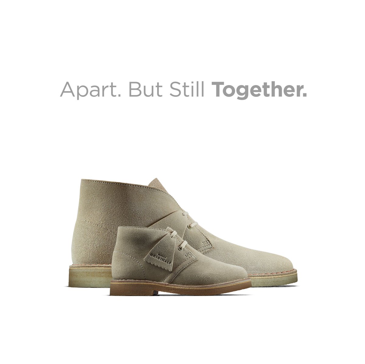 clarksshoes's tweet photo. It might seem like a long road ahead, but small steps eventually walk miles. Stay positive. Apart. But still together. #ClarksKids #ClarksCommunity https://t.co/8tavUd5GT1