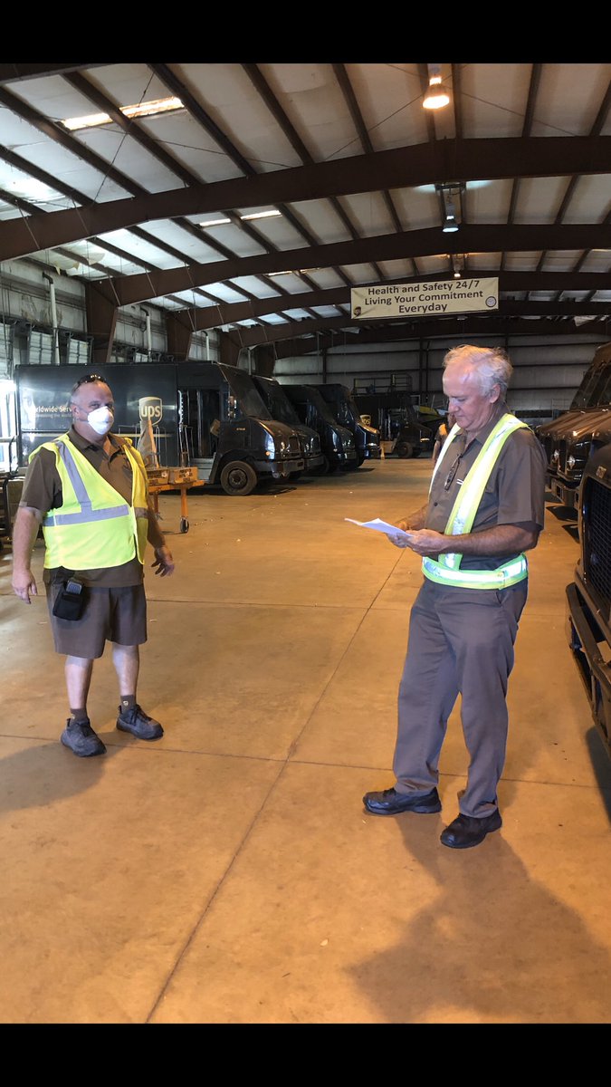 Stuart center DOK’s dont stop! Proud of our team as they continue teaching while using social distancing guidelines. FloridaUPSers@FloridaUPSers