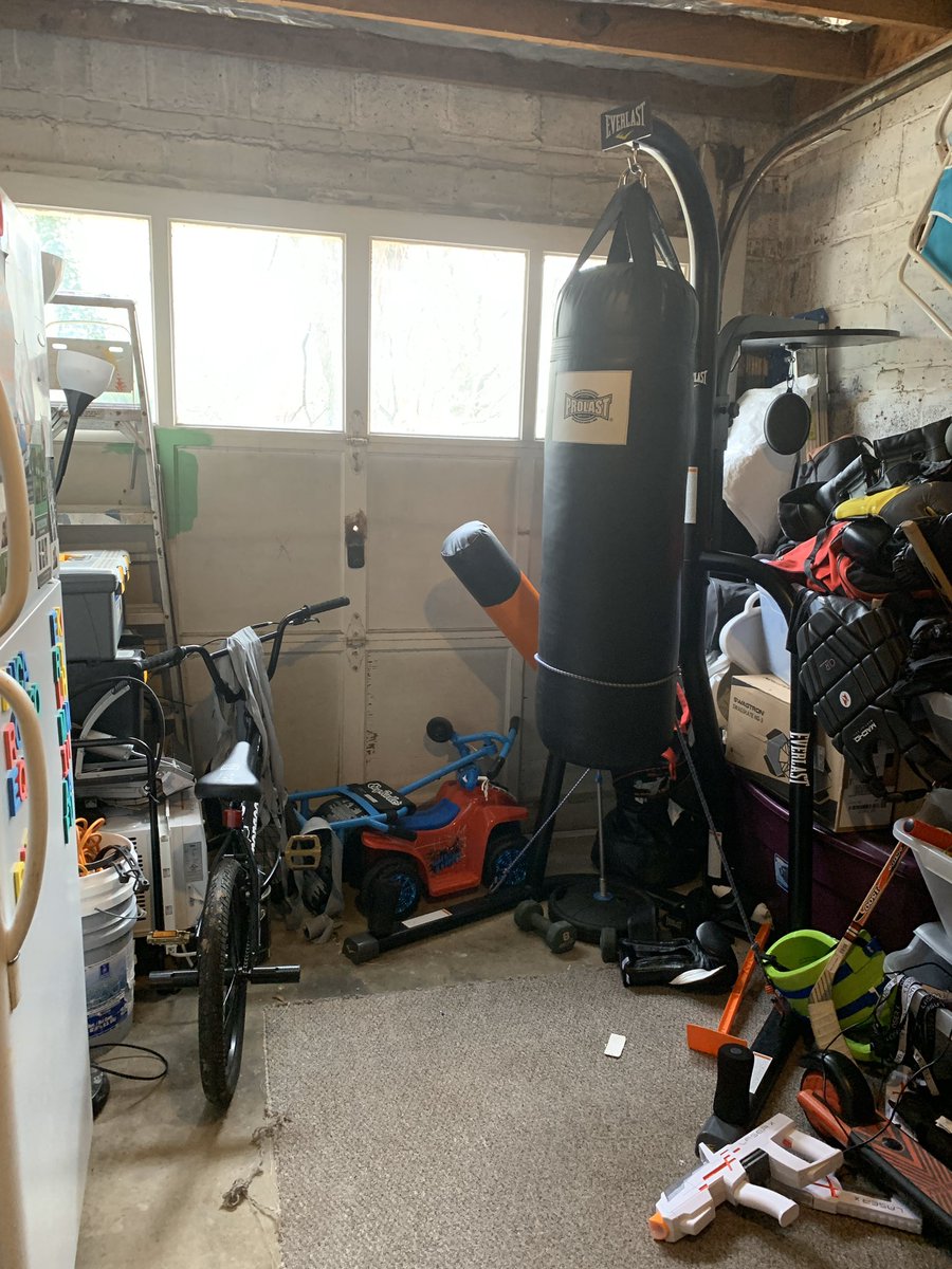 richardbiancojr's tweet photo. RJB Law-(North Campus) is fully operational, like the Death Star, but in a garage. It’s like having a garage band for dorks, except I’m the only dork and I can only play the triangle. #StayHomeDMV #COVIDー19 https://t.co/qUpORQrJjh