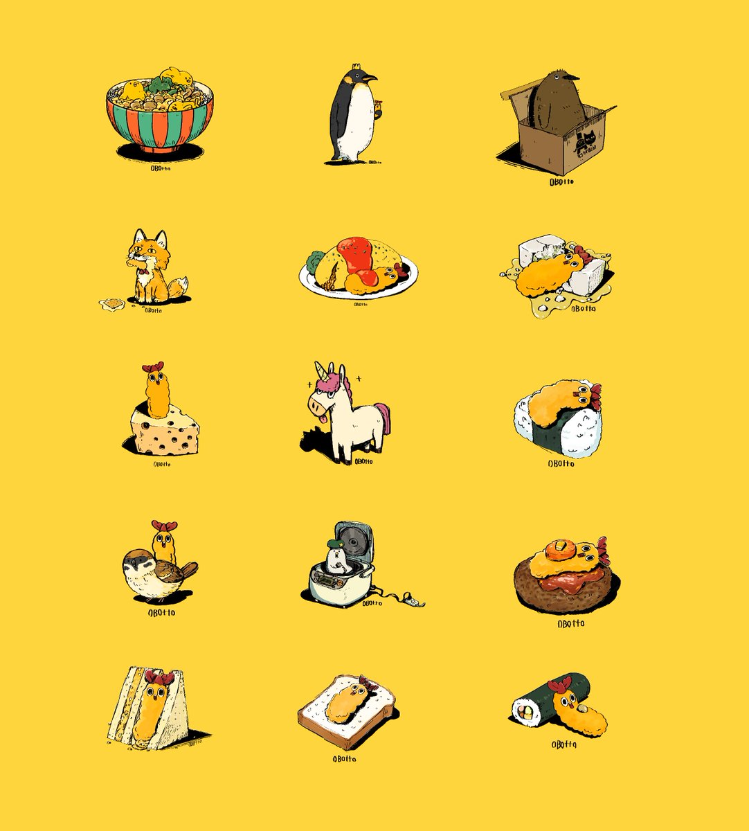 0b0tto エモ本作家 Na Twitteru 毎日投稿しているイラストをまとめましたー フリーアイコン なので良かったら 使ってください ง W ว