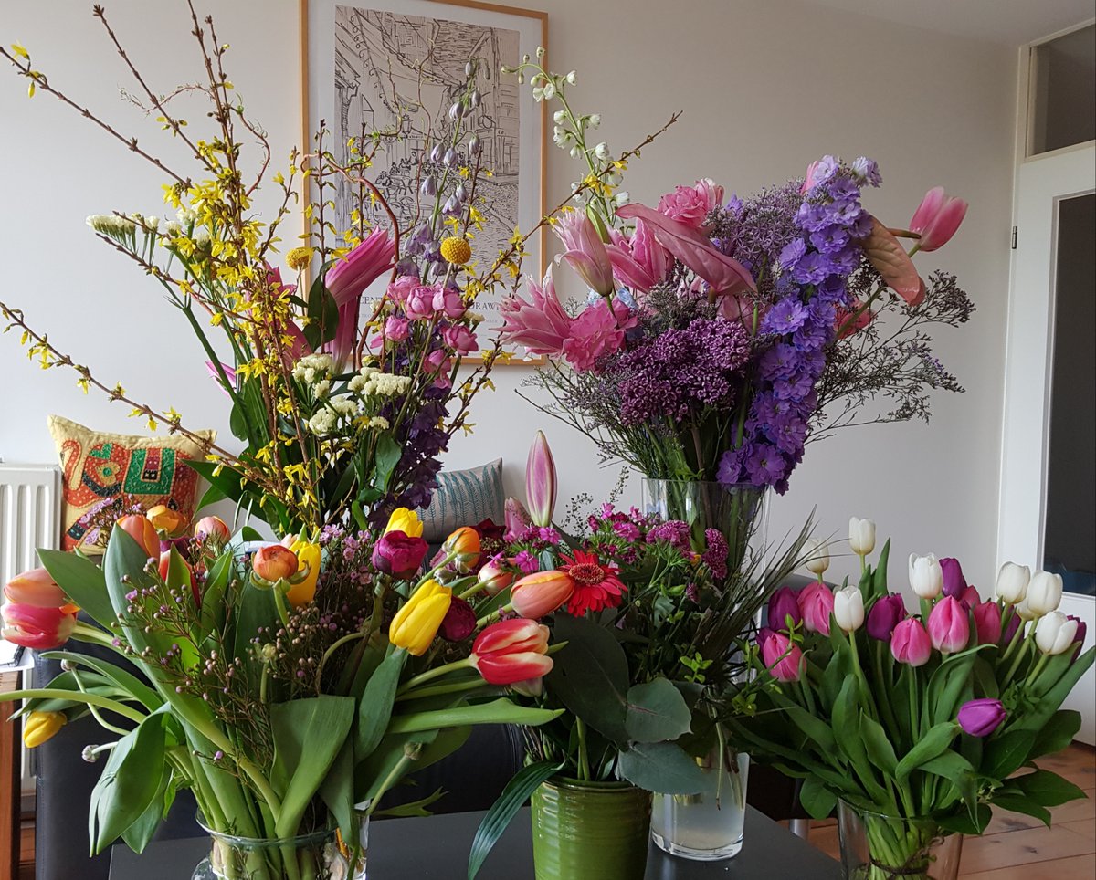 So many kind words, cards and flowers from around the globe. Thank you. I hope the flowers cheer you up.  I won't forget my retirement day for a very long time. Thank you to all of you working in healthcare and in the fight against COVID-19. I hope the flowers cheer you up.