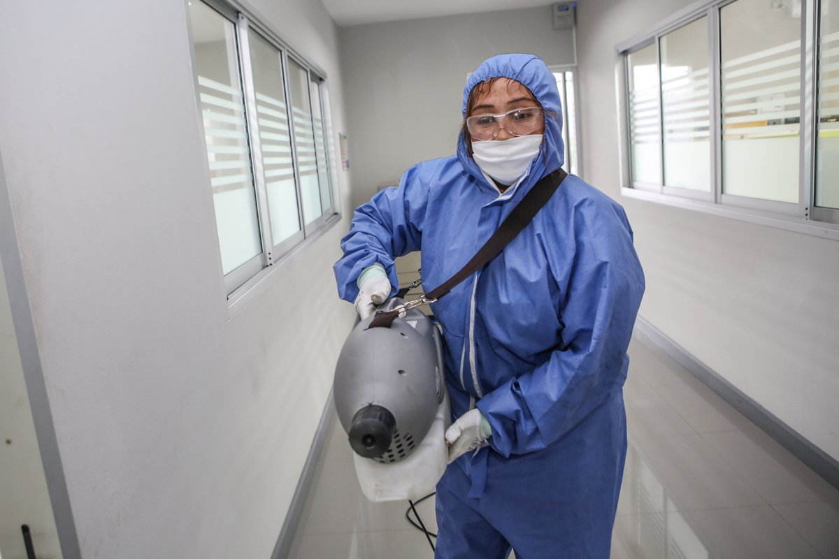 TitanVNS's tweet photo. We are sanitising our working spaces for the best safety of our staff, partners &amp; customers. #StaySafe #FightCovid19 #Covid_19 https://t.co/LfIljBtvWk