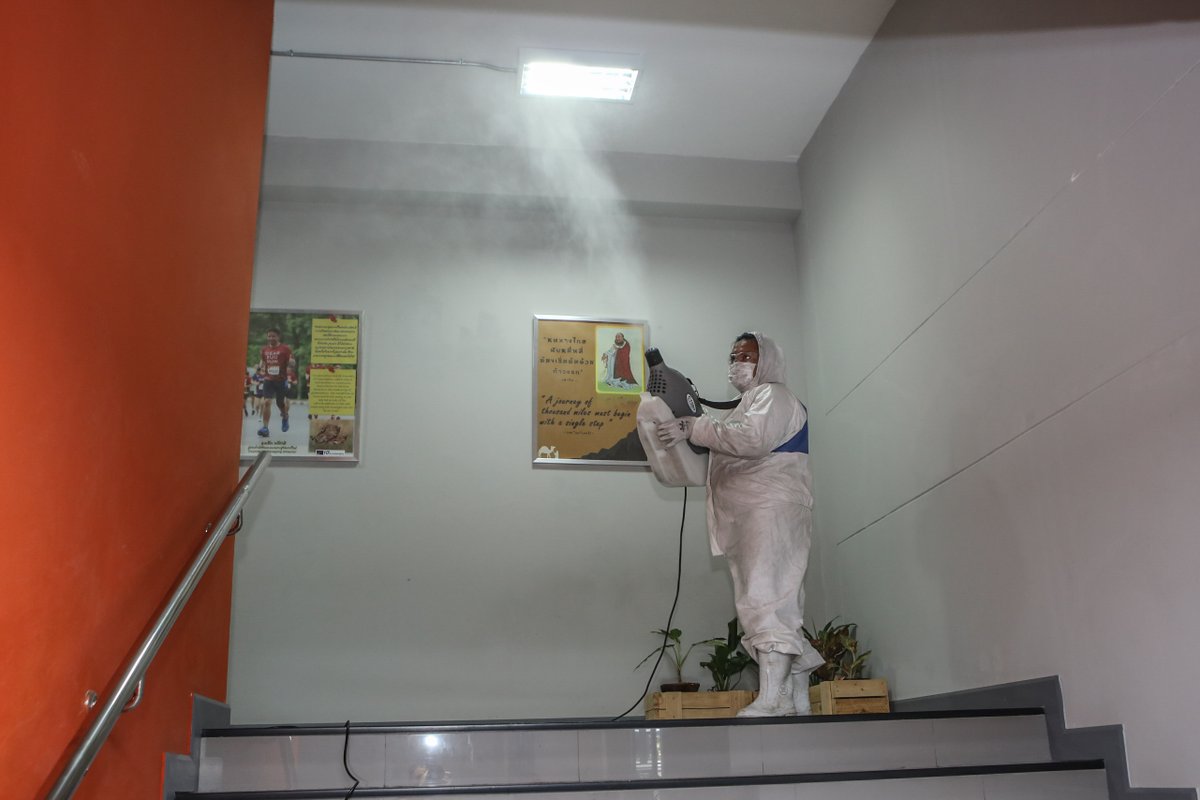 TitanVNS's tweet photo. We are sanitising our working spaces for the best safety of our staff, partners &amp; customers. #StaySafe #FightCovid19 #Covid_19 https://t.co/LfIljBtvWk