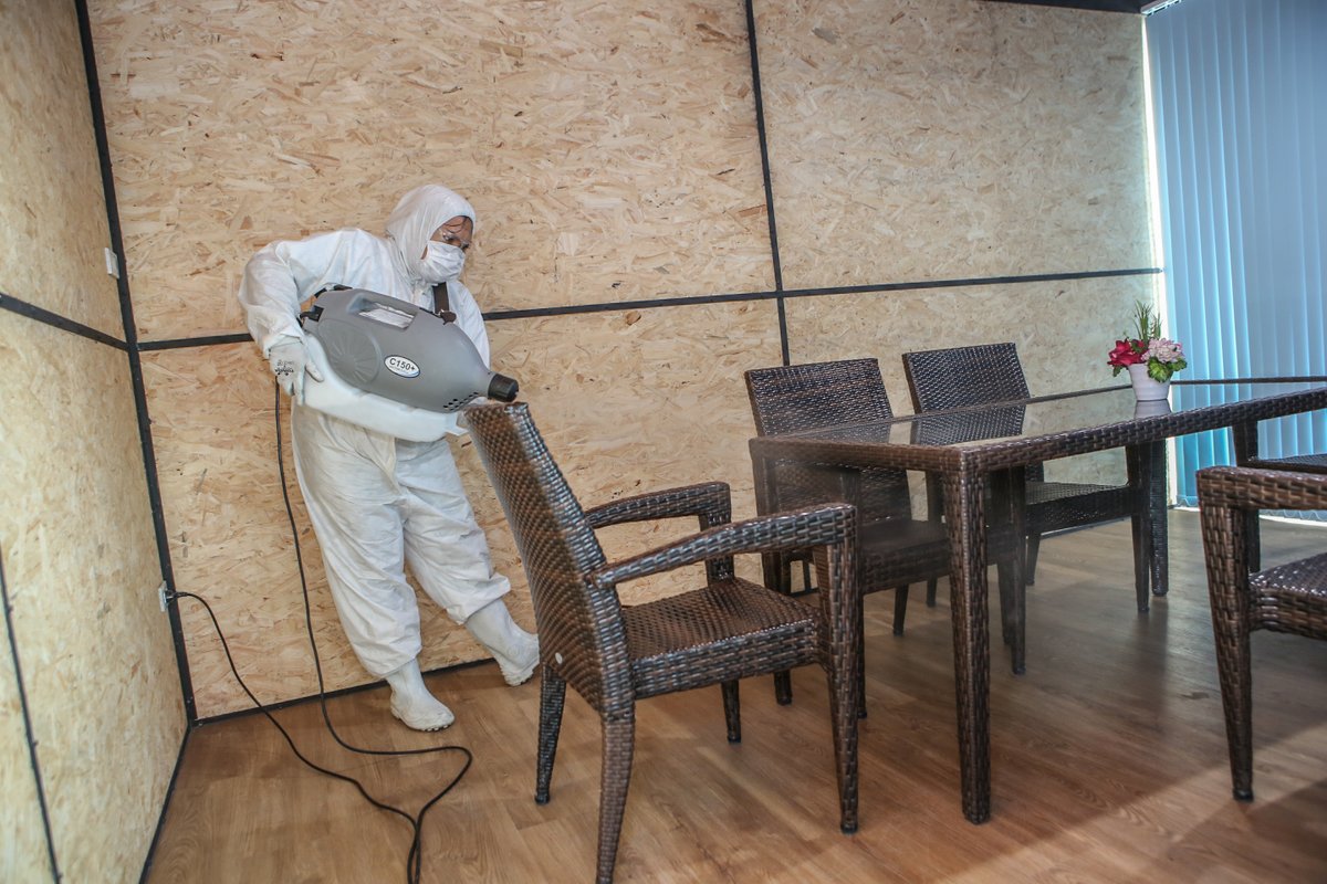 TitanVNS's tweet photo. We are sanitising our working spaces for the best safety of our staff, partners &amp; customers. #StaySafe #FightCovid19 #Covid_19 https://t.co/LfIljBtvWk