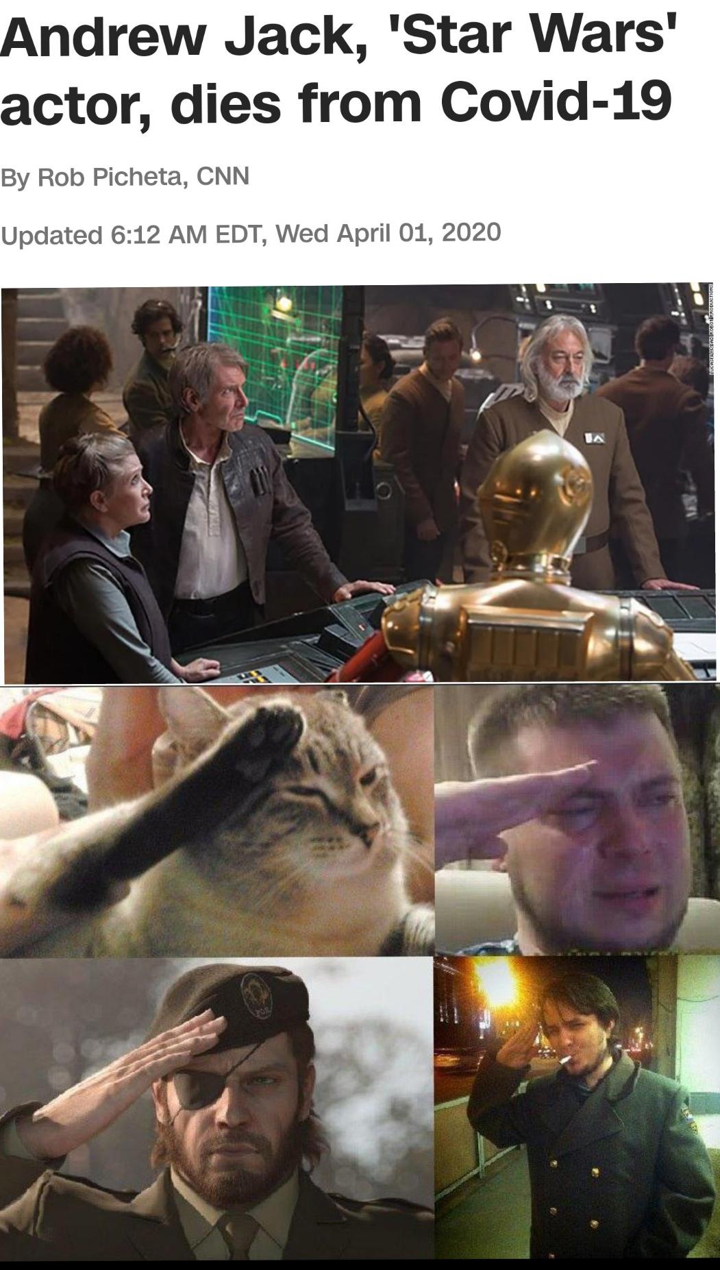 X 上的Star Wars Community：「press F to pay respects