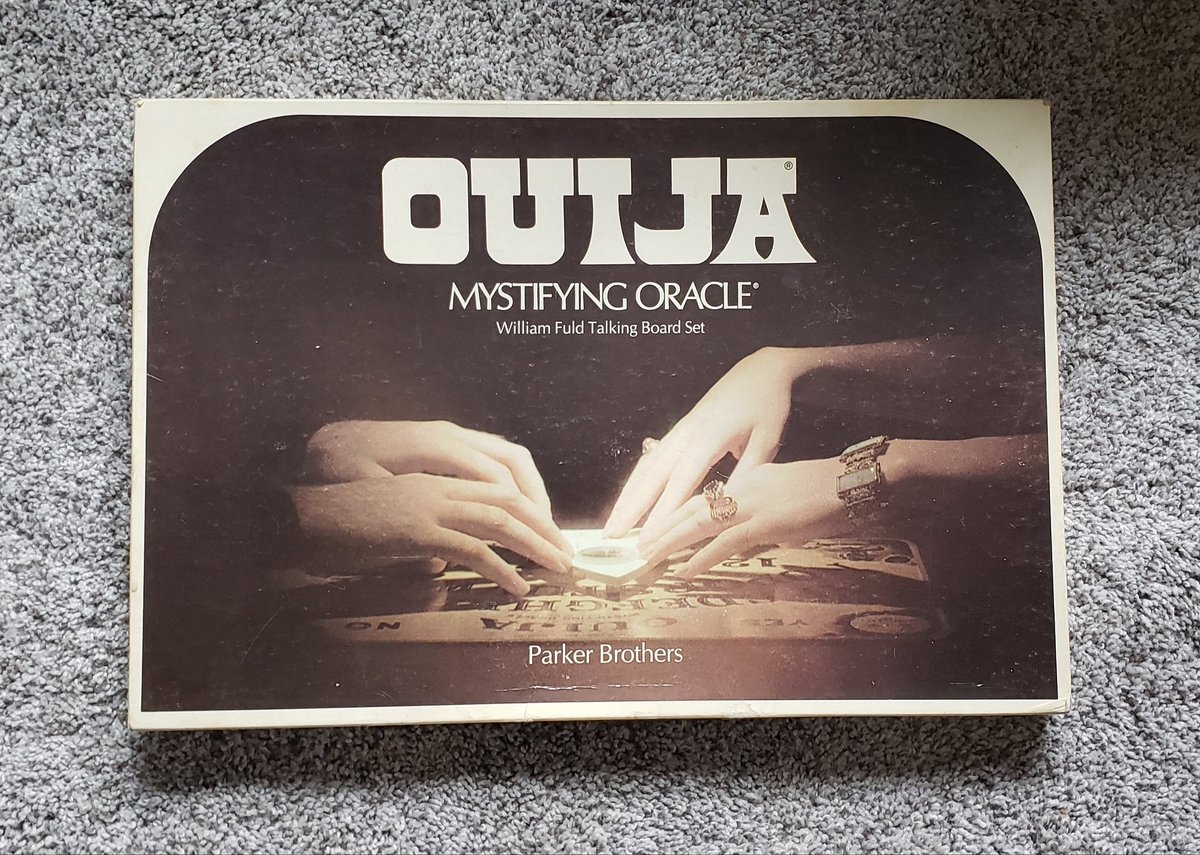 AlbertRayJuarez's tweet photo. #QuarantineFind #43 #OuijaBoard ๐ฑ ... I totally forgot that I had this, it was packed in a duffle bag that I also forgot I had! https://t.co/iLQonO3pIK