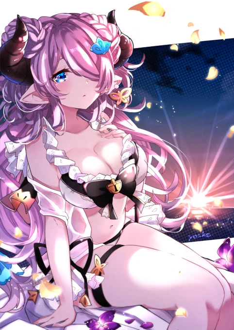 水着ナルメアさん…? #グラブル 