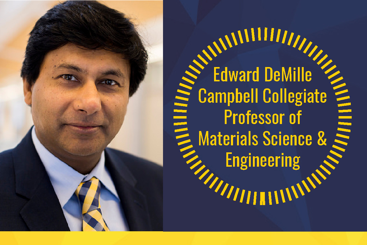 Umich MSE on Twitter "Congratulations to MSE chair Amit Misra for