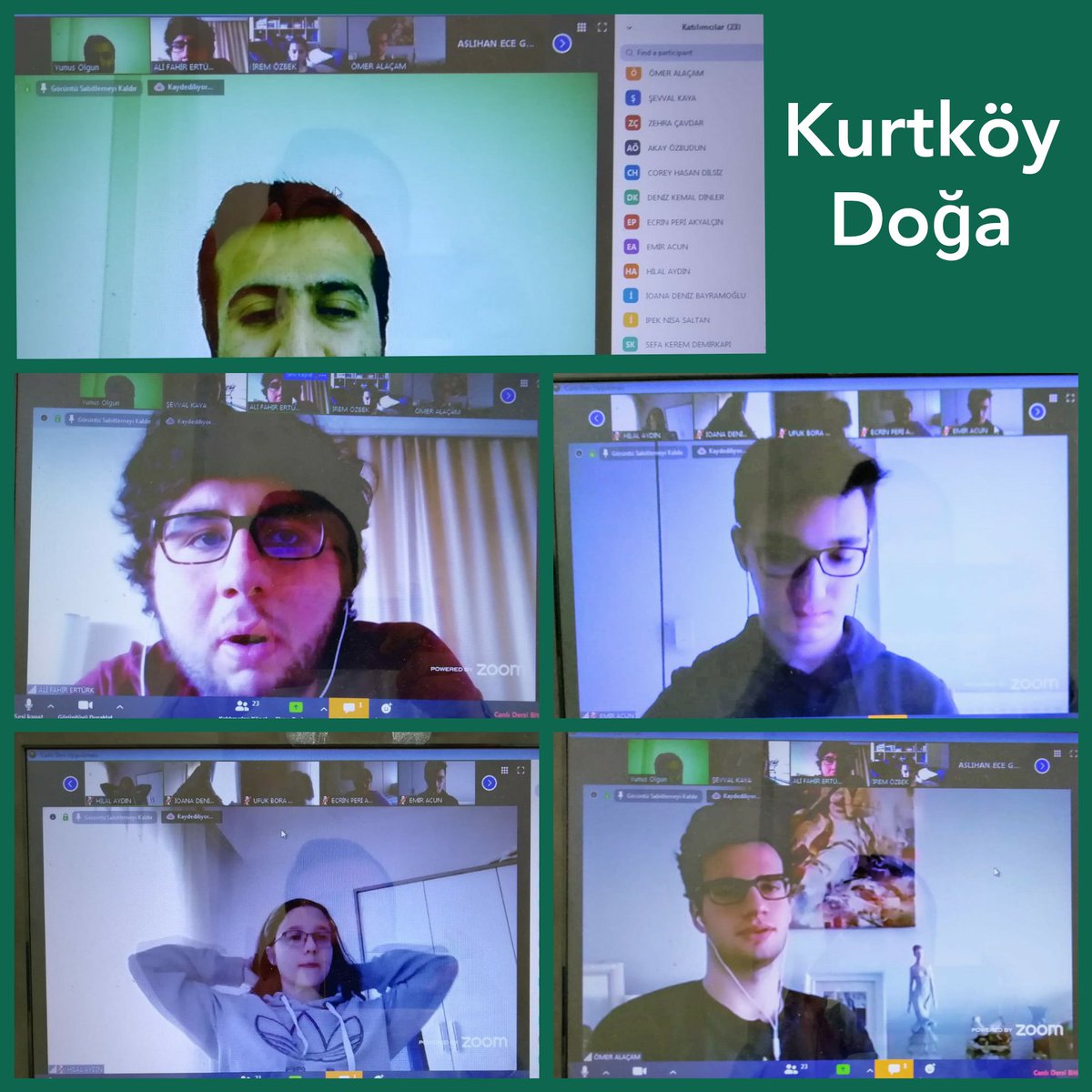 <a href="/KurtkoyDoga_K/">Kurtköy Doğa Anadolu Lisesi</a> Bugün öğretmenimiz @YNSOLGUN 10.Sınıflarımız ile online Biyoloji dersini gerçekleştirdi. #evdekalTürkiye <a href="/DogaOkullari/">Doğa Koleji</a> <a href="/nurhansutlass/">Dr. Nurhan Sütlaş</a> <a href="/aligundgdu34/">Ali GÜNDOĞDU</a> @ekremogretmen #HayatEverSığar