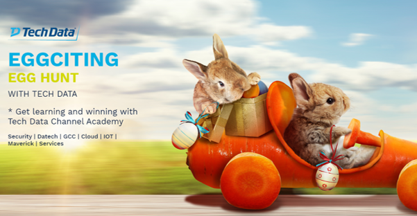 TechDataEurope's tweet photo. SALES SKILLS PROMOTION: Are you ready to join Tech Data’s virtual Easter egg hunt? The first 150 European customers to collect all 12 Easter Egg Badges will win €20 in Amazon vouchers: https://t.co/6l4Zq9BNIV

#TDTransforms https://t.co/B5o6vcTx4E