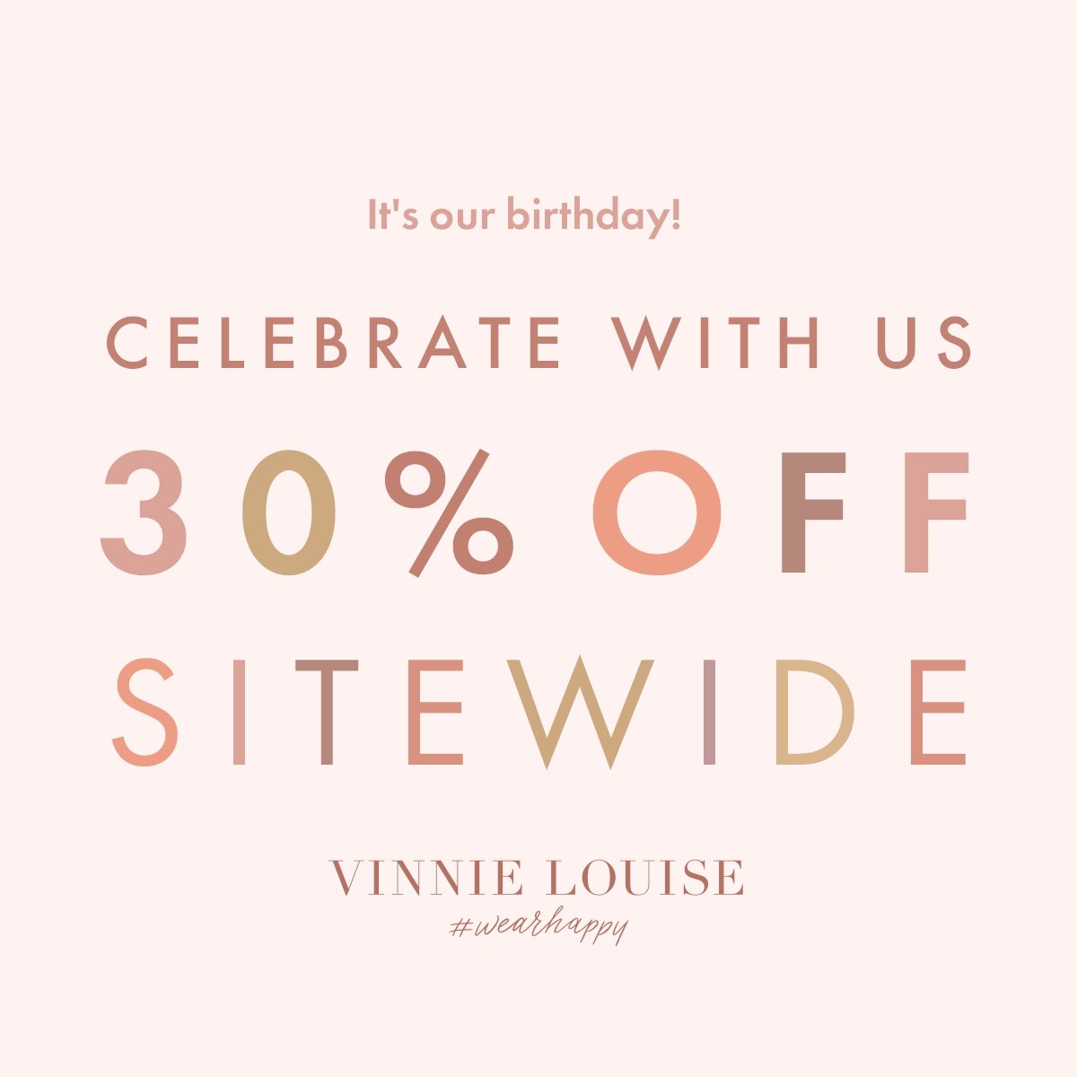 IT’S OUR BIRTHDAY! Celebrate with us online with 30% off sitewide! See you there! ✨🛍💕 #April1st #WednesdayMotivation #onlineshopping #SupportSmallBusinesses #onlineshopping #onlinesale