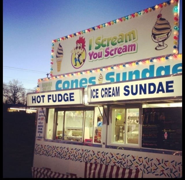 I Scream You Scream is opening for the season TODAY!!! 
April 1st. 
Michelle and Phillip are proud to be serving Flavor Burst Ice Cream this season so drive thru and get one.
13955 Wards Road
Lynchburg, VA 24501
<a href="/TheTaylorCo/">Taylor Company</a> #flavorburst