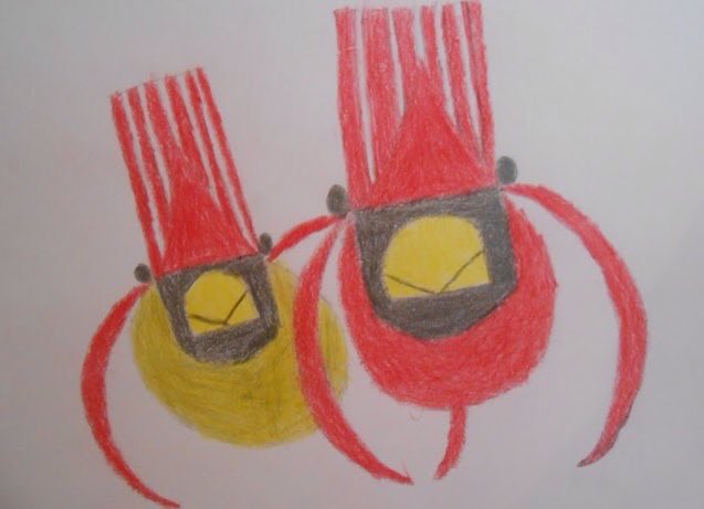 CulchethArt's tweet image. Wow Evenmore year 8 work from Miss Cornish and focused studies of Charlie Harper's Angry Birds 🤓😎🎨🏅😳Well Done James Lucy Summer Riley #WeAreCHS #culchethHS