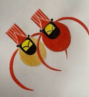 CulchethArt's tweet image. Wow Evenmore year 8 work from Miss Cornish and focused studies of Charlie Harper's Angry Birds 🤓😎🎨🏅😳Well Done James Lucy Summer Riley #WeAreCHS #culchethHS