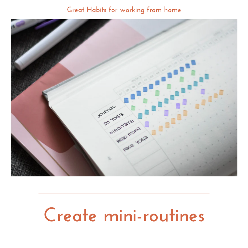 CareerNuggets's tweet photo. "Routines can be annoying or tedious, but they provide an easy structure to your day. Create specific routines in your work-from-home days that help you get into the flow of work." https://t.co/fVcYgTUWKD
.
https://t.co/EfiExLmK0O https://t.co/sI79rwIkGo