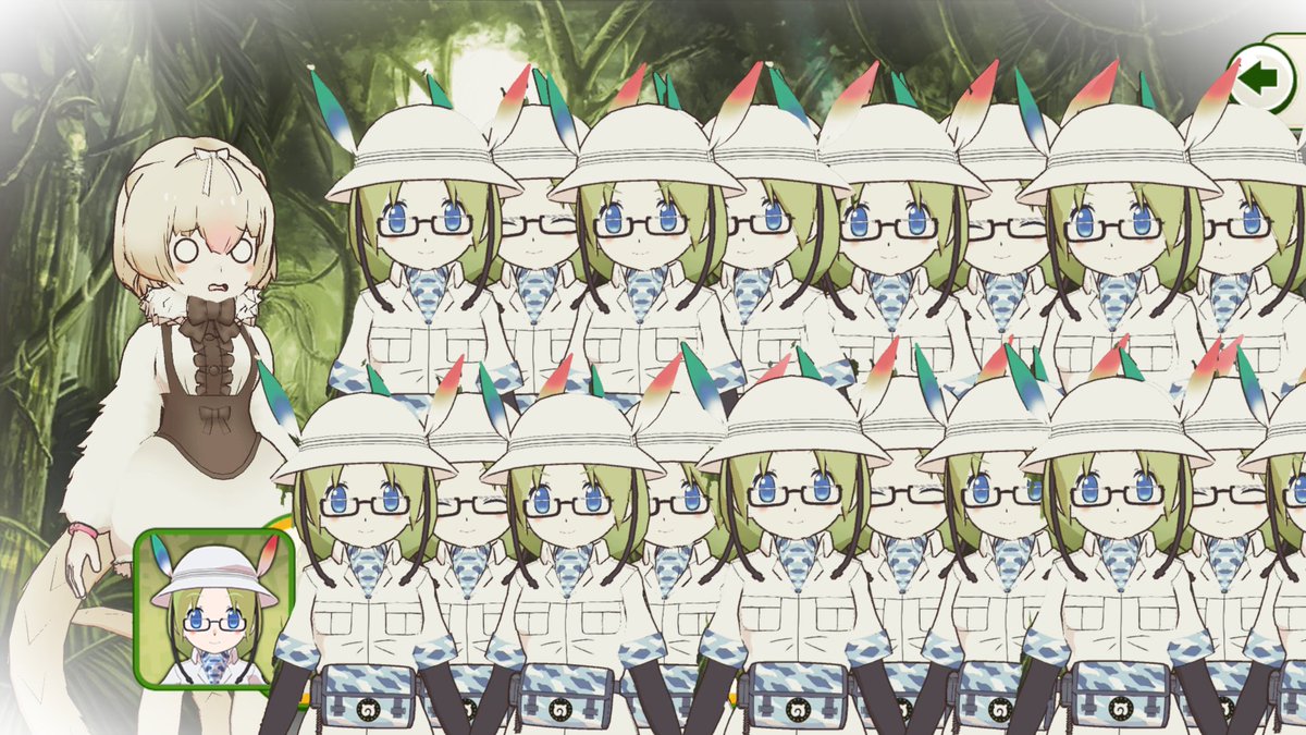Sh0u なんとなくミライさん増やしてみた けものフレンズ3