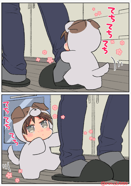 nmsb000's tweet photo. 折角の4月1日なのに特に何の関係も無いリヴァイさんに構って欲しくて仕方がないわんエレくん落書き🐶✨ https://t.co/uybapwQITg