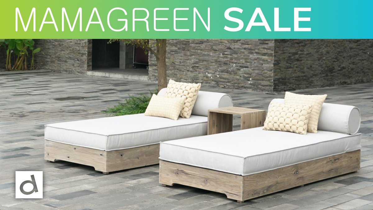 MAMAGREEN SALE!

15% off all Mamagreen patio furniture during April. Large orders may be eligible for additional discounts. Free shipping on all orders.

decorinteriorsus.com/brands/mamagre…

#mamagreen #sale #patiofurniture #outdoorfurniture #discount #outdoorliving