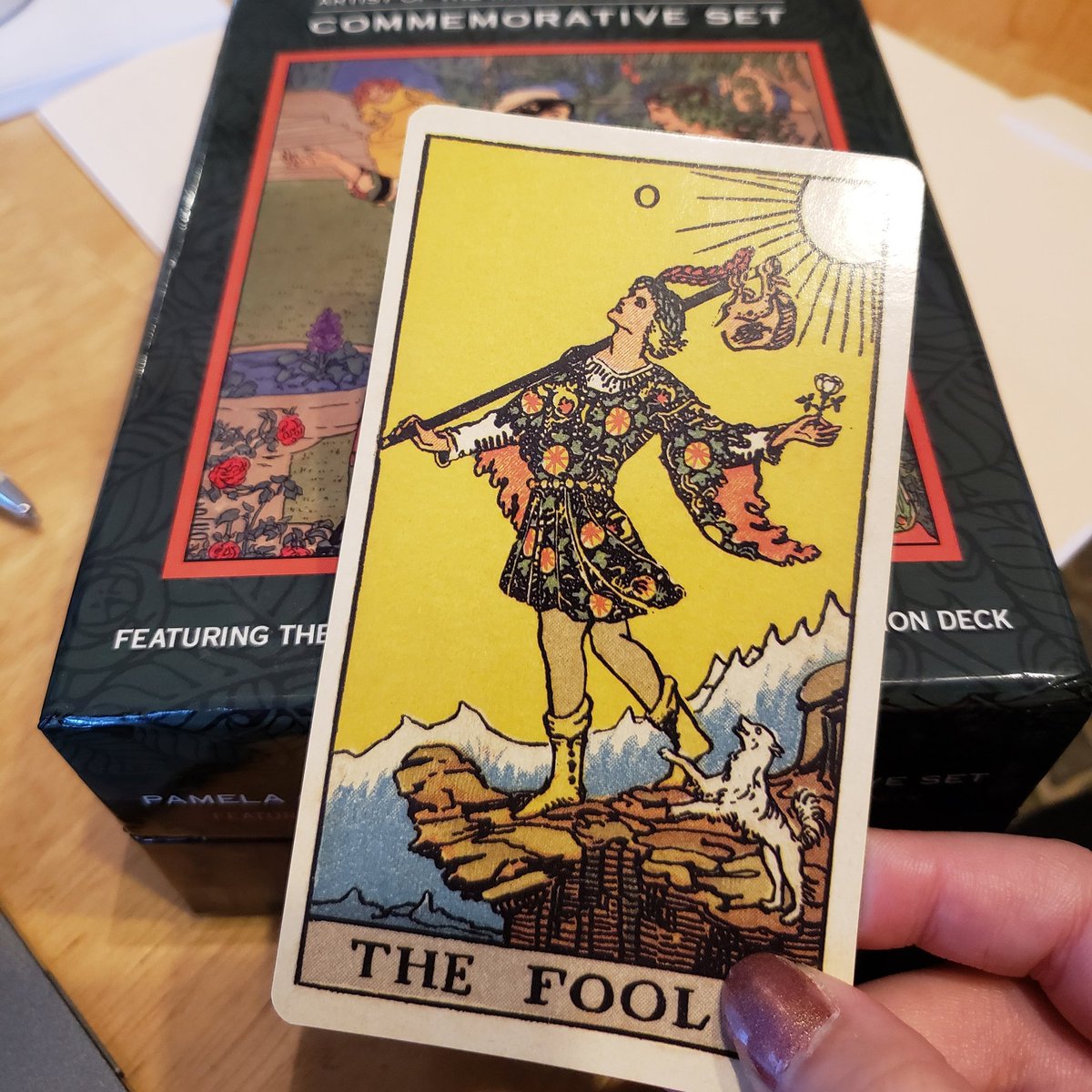 MagicalBuffet's tweet photo. It's #aprilfoolsday! To celebrate I thought I would share different Fools from tarot decks throughout the day!
First is the OG Fool from the Smith-Waite Tarot deck!
@usgstarot
#fool #foolcard #tarot #oracle #tarotcards #oraclecards #divination #cardreading #aprilfools https://t.co/RgYewMW6Ub