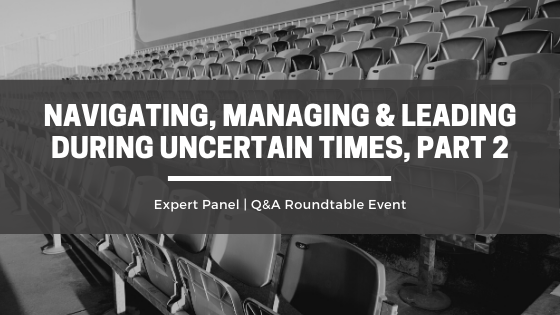 JoelKessel's tweet photo. “Online Roundtable Q&amp;A Event: “Navigating, Managing &amp; Leading During Uncertain Times, Part 2” with @ed_eppley https://t.co/xdwHTBDIZ5 https://t.co/jU5BSGP1h9