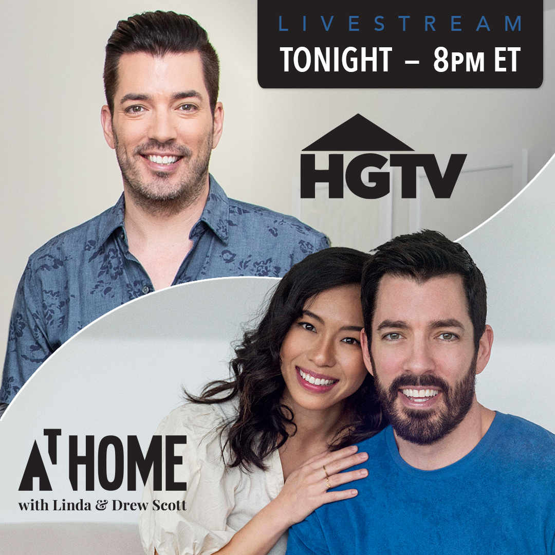 PropertyBrother's tweet image. We have a big day of #PropertyBrothers in store today while we're all #HomeTogether. @MrSilverScott, @MrDrewScott and @LindaLand will be chatting live with YOU over on @HGTV &amp;amp; @AtHome's Instagrams at 8pm|7c before a new episode of #ForeverHome. See you soon!