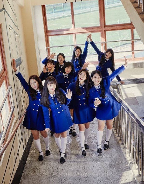fromis_9 【 To Heart 】Blue ver.💙 濃いブルーが印象的な好きな衣装