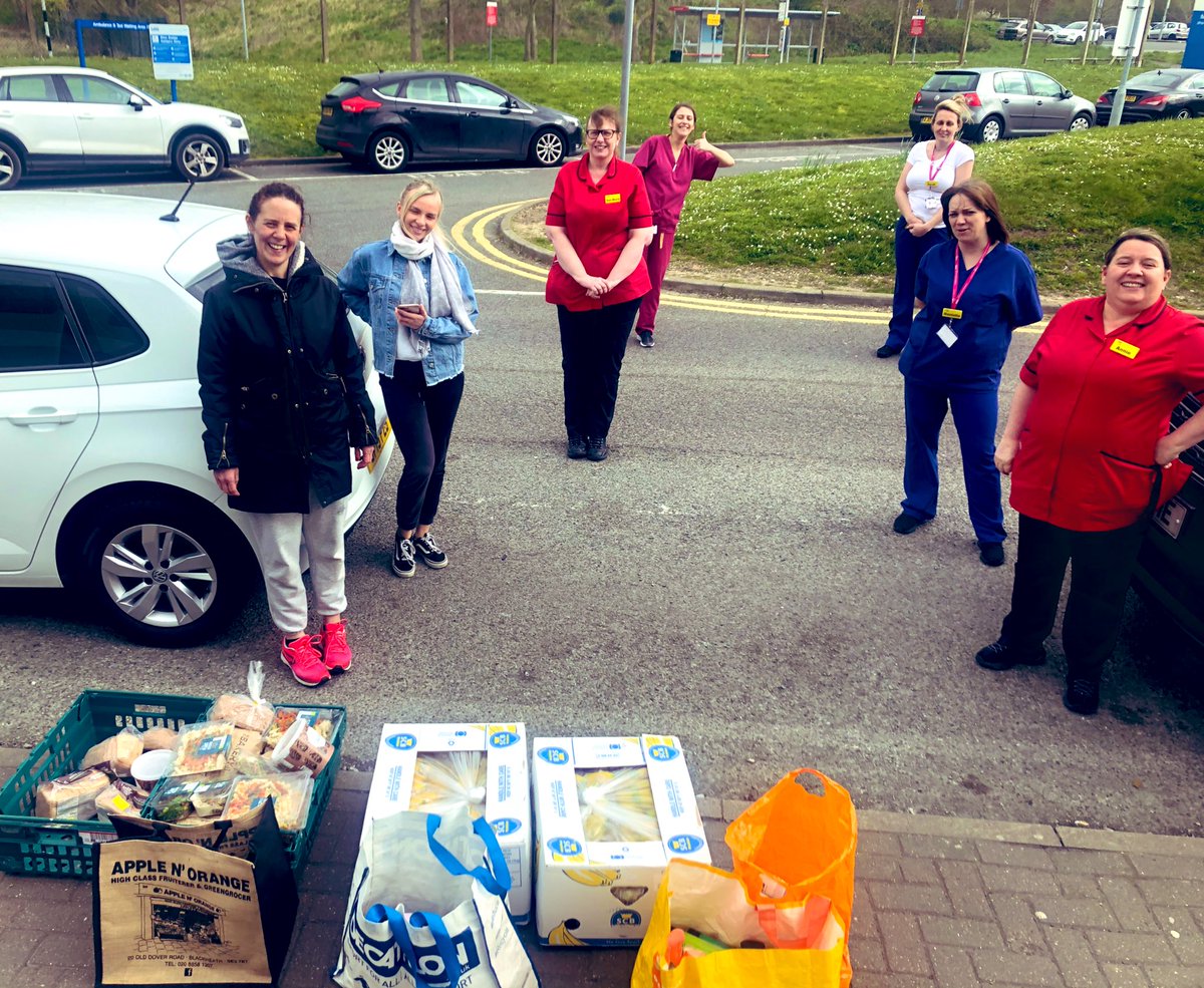 Thank you <a href="/TheBridgeSE10/">The Bridge East Greenwich CIC</a> Halstow Primary School &amp; Greenwich community for donating toiletries and food for our staff! #NHSheroes #IlovetheNHS #COVID19
