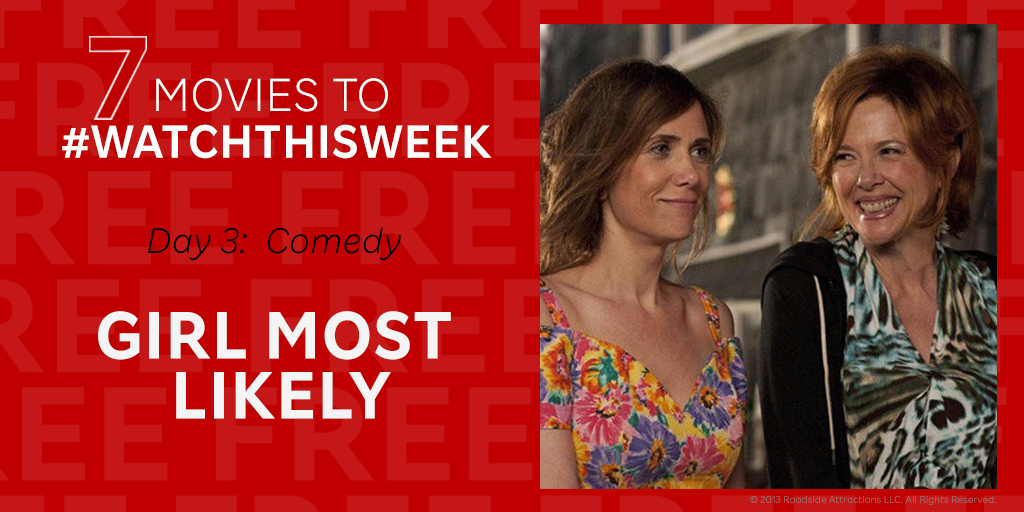 RakutenTV's tweet image. Have a laugh today with Kristin Wiig in Girl Most Likely. 🤣 FREE on Rakuten TV! #WatchThisWeek fal.cn/37mV4